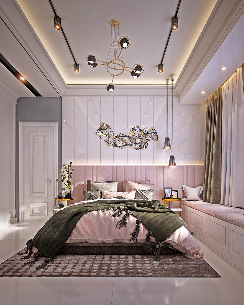 Thiết kế phòng ngủ đẹp cho vợ chồng mới cưới là điều rất cần thiết