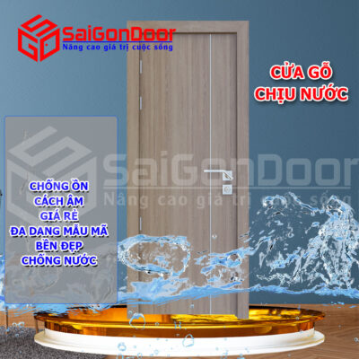 Cửa gỗ chịu nước SaiGonDoor 2022